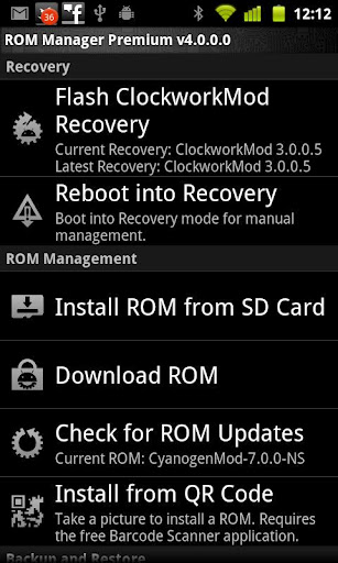  คำอธิบายภาพ : clockworkmod-rom-manager-photos 